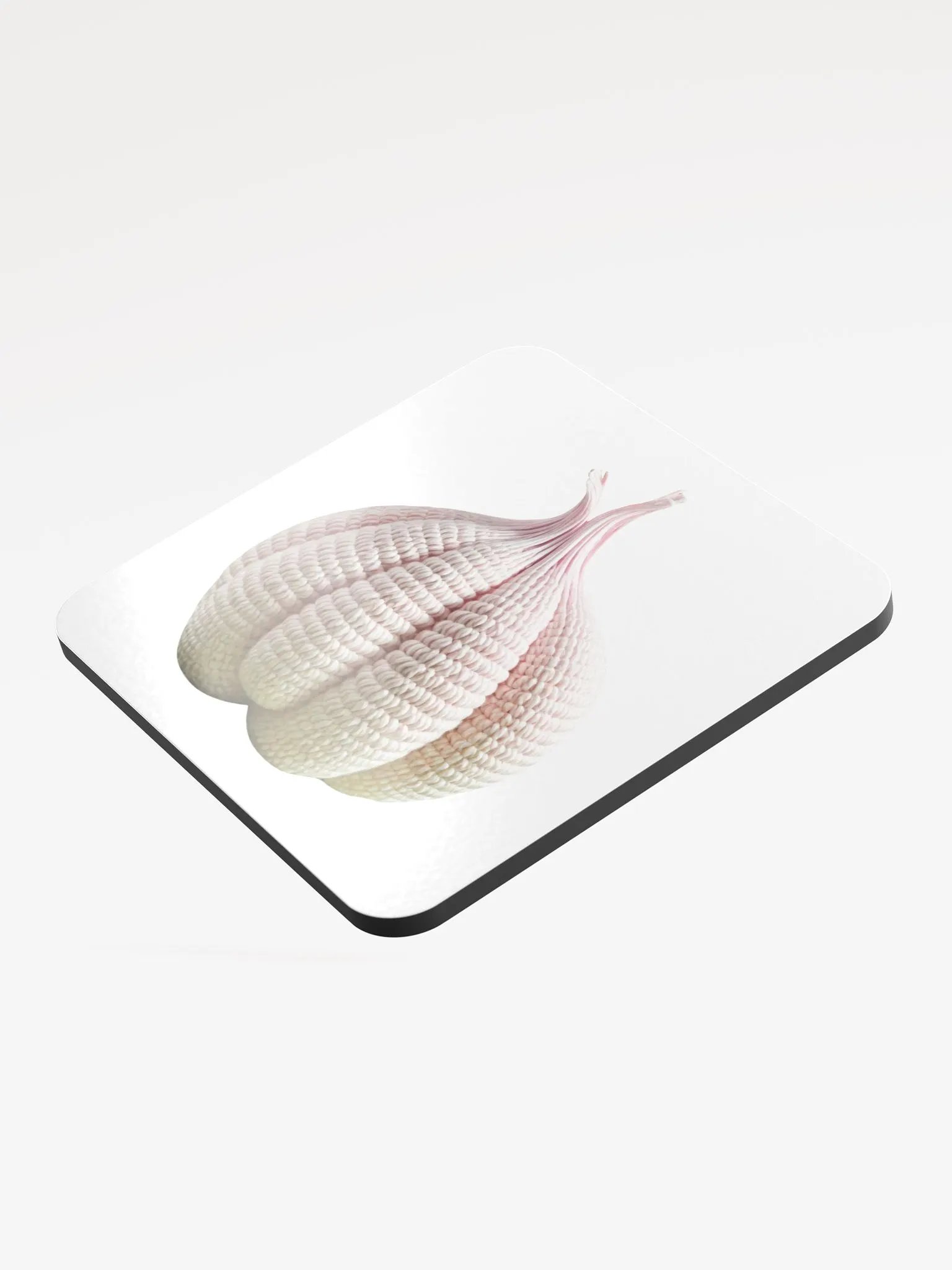 CozyAvocado Glossed Cork Coaster Garlic #1 product image (3)