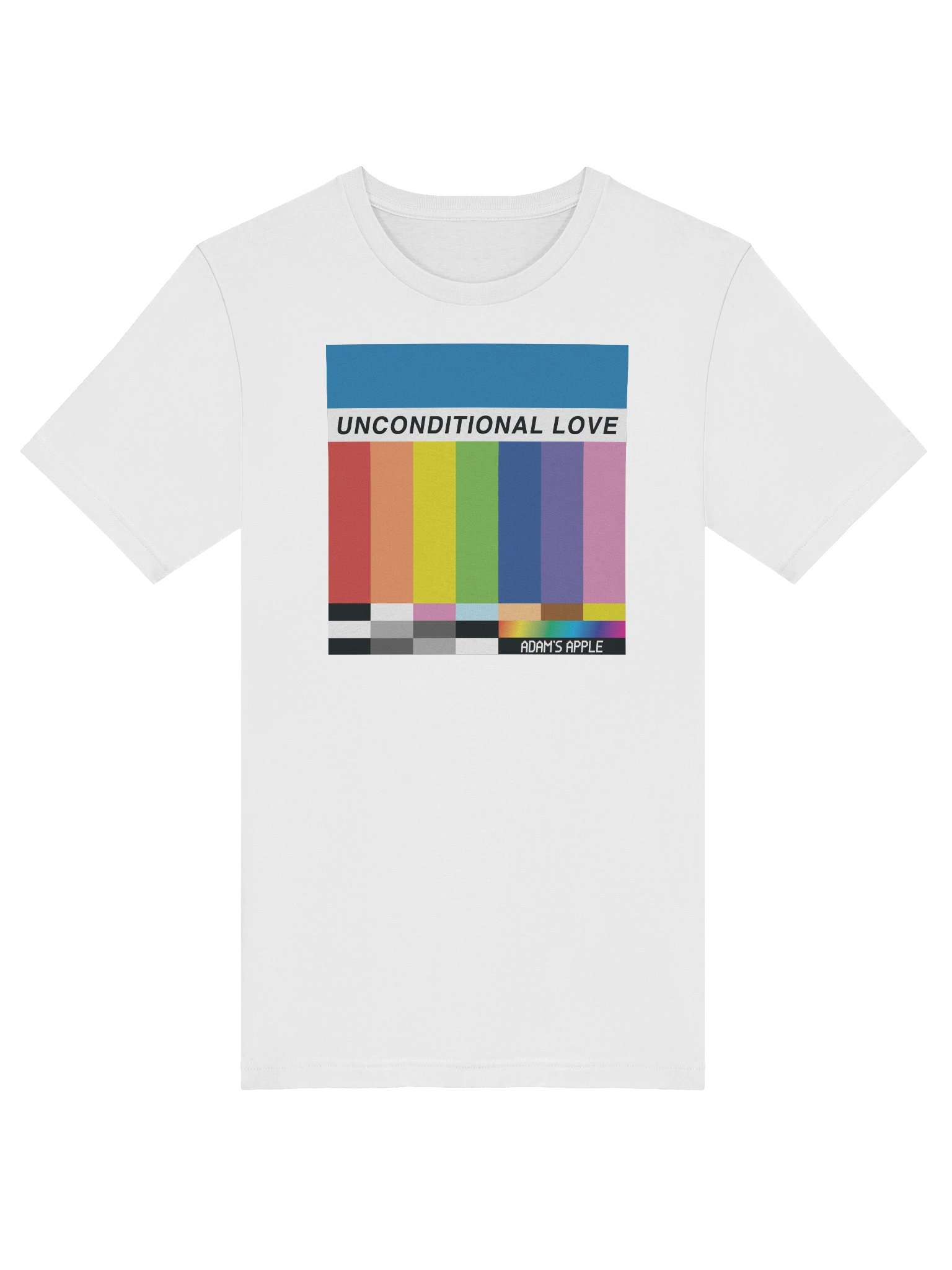Super Soft Unconditional Love Test Pattern Tee product image (5)