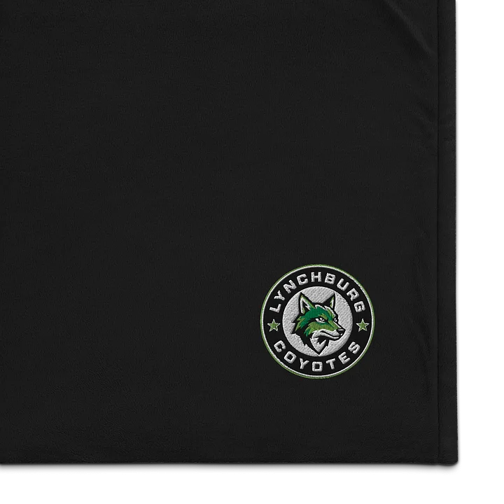 Lynchburg Coyotes Embroidered Sherpa Blanket product image (1)