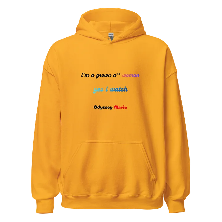 yes i watch Odyssey Mario hoodie - Women Edition product image (2)