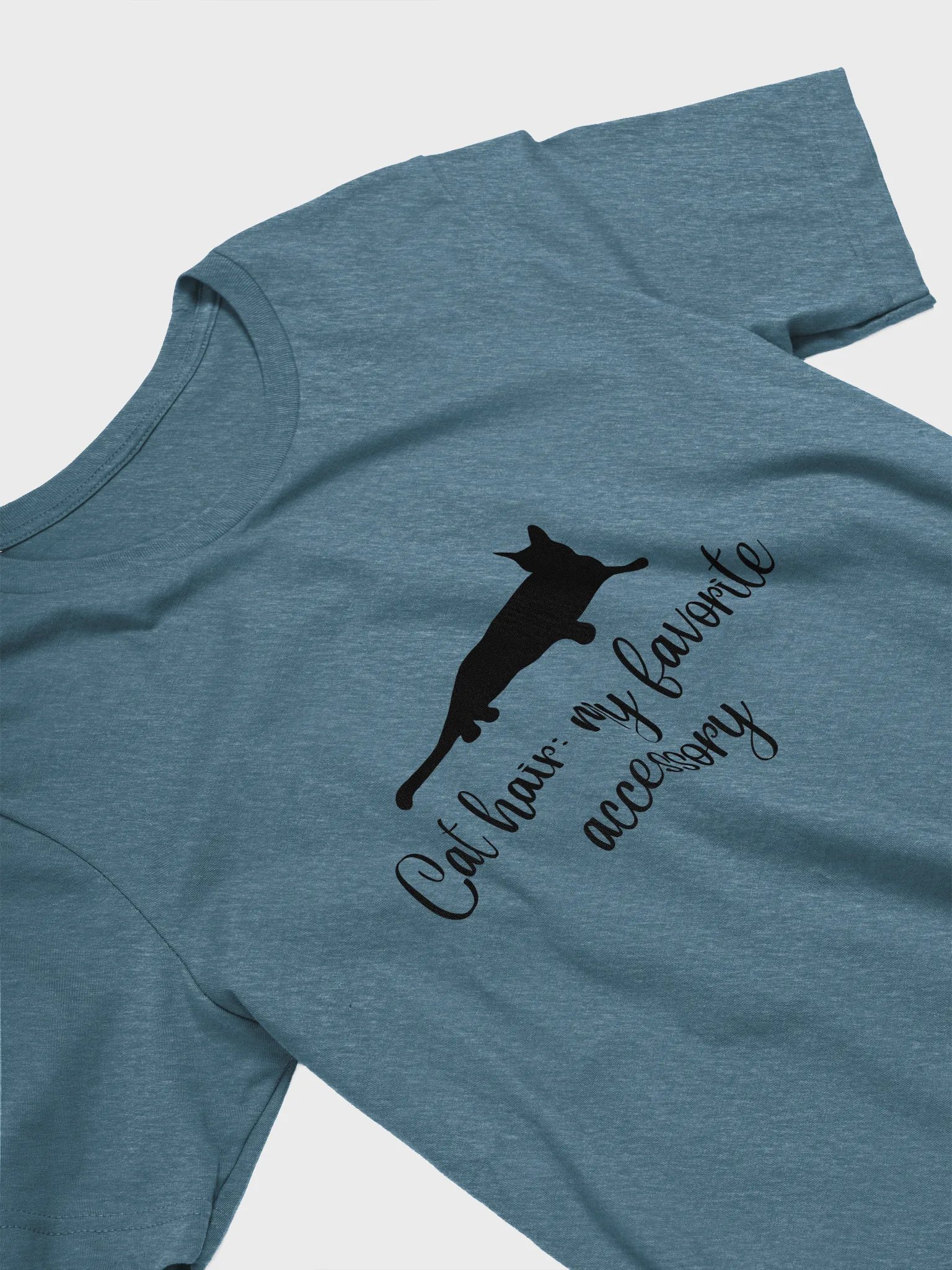 Cat hair: my favorite accessory T-Shirt product image (3)