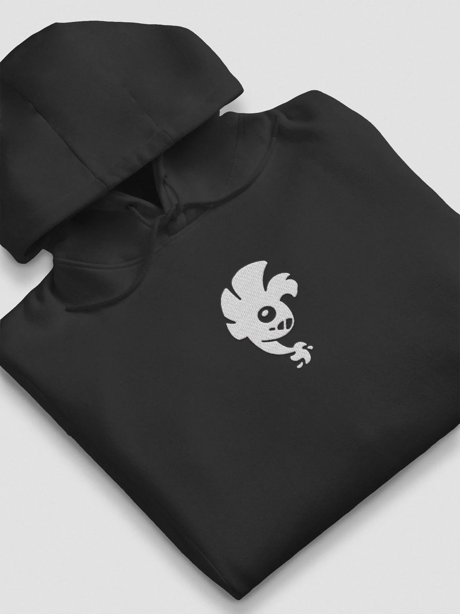 White Pants Embroidered Hoodie product image (4)