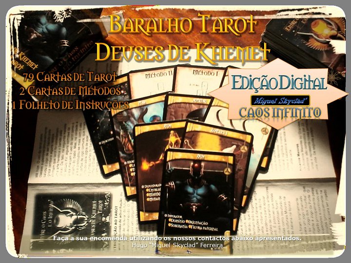 Baralho de Tarot Deuses de Khemet (Digital Em Portugues) (2018) product image (1)