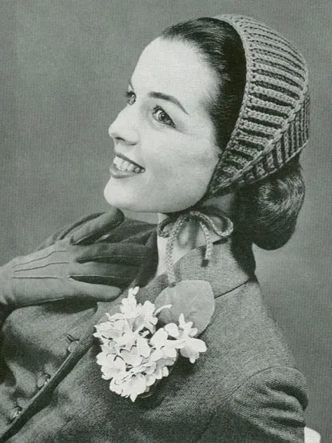 1950s Vintage Crochet Headband / Bonnet Style Headband Pattern *WITH VIDEO TUTORIAL* product image (1)