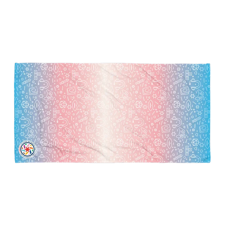 Trans Pride Beach Towel product image (1)