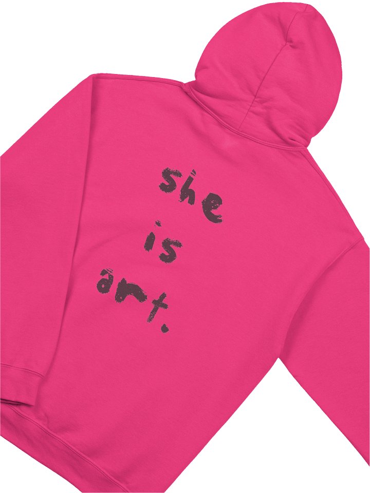 She Is Art Hoodie product image (2)