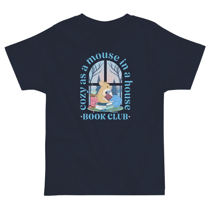 Cozy Mouse Book Club Toddler T-Shirt product image (10)
