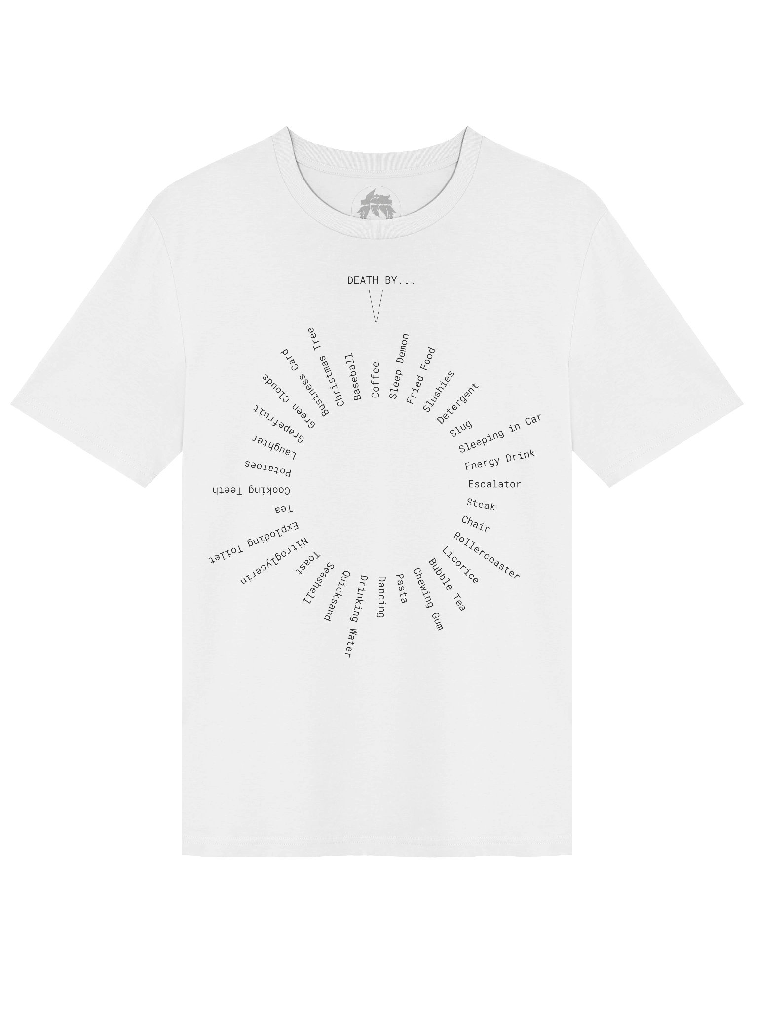 Death By... [Black Text] product image (1)