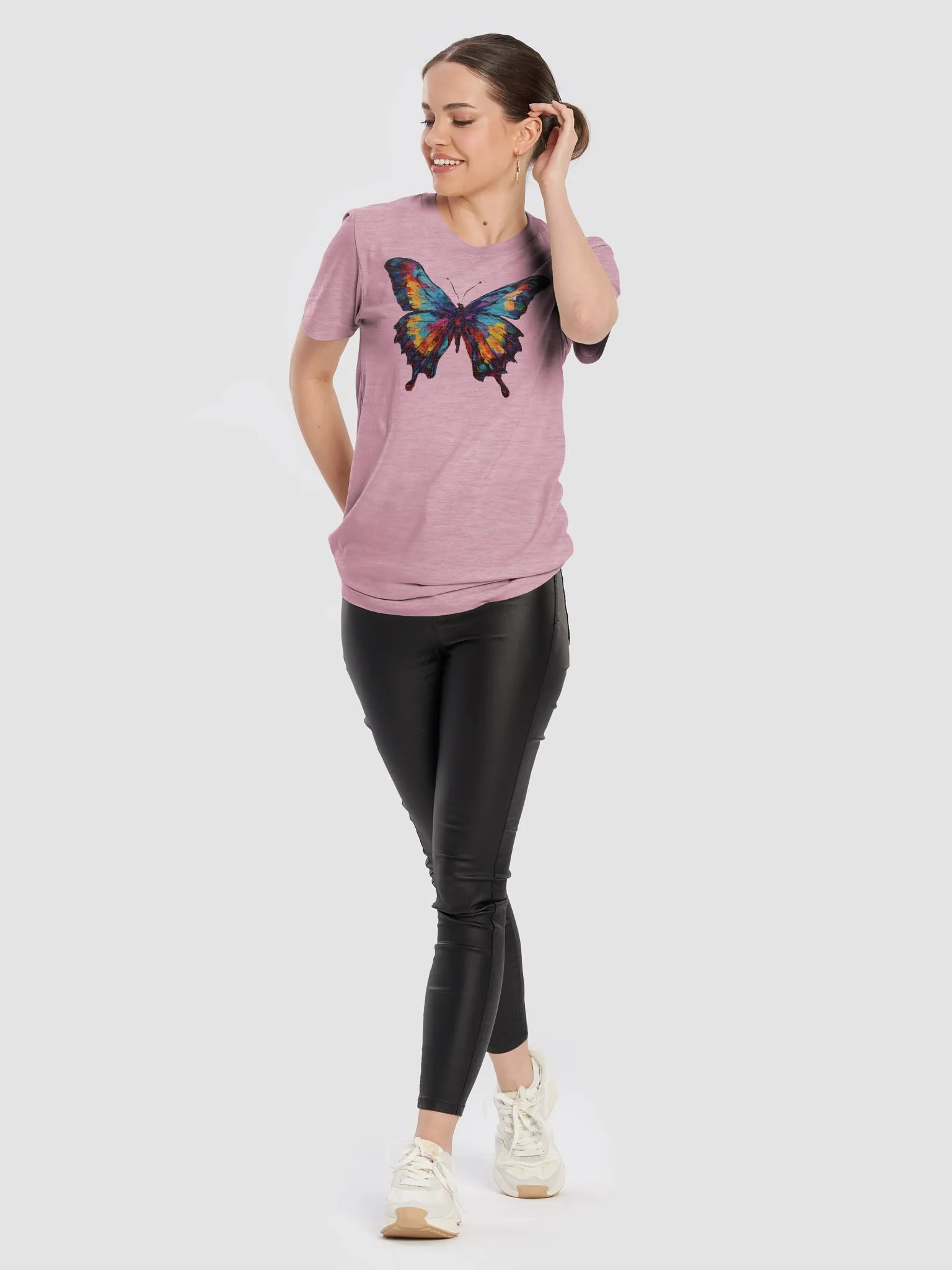 Vibrant Butterfly Dreams T-Shirt product image (7)