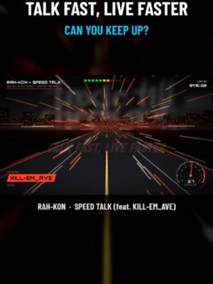 Bet you can't say this faster than him 🏁 Rah-Kon's verse on 