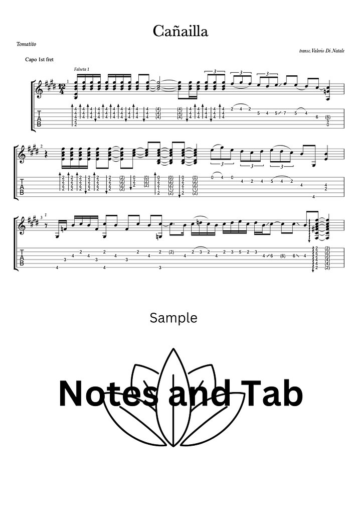 Cañailla by Tomatito (Alegrías) product image (2)