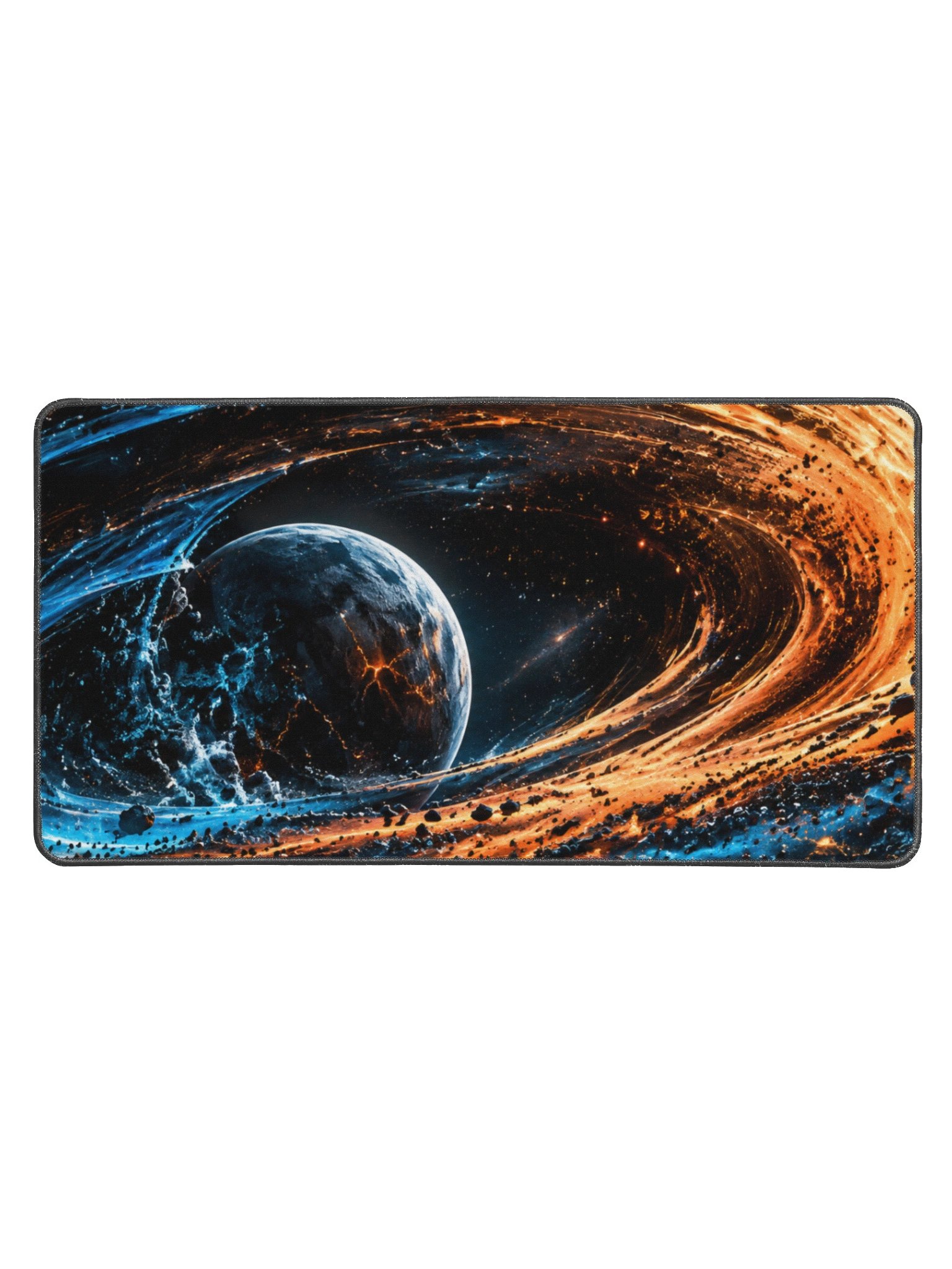 Orbital Collision — Extended Gaming Mouse Pad product image (1)