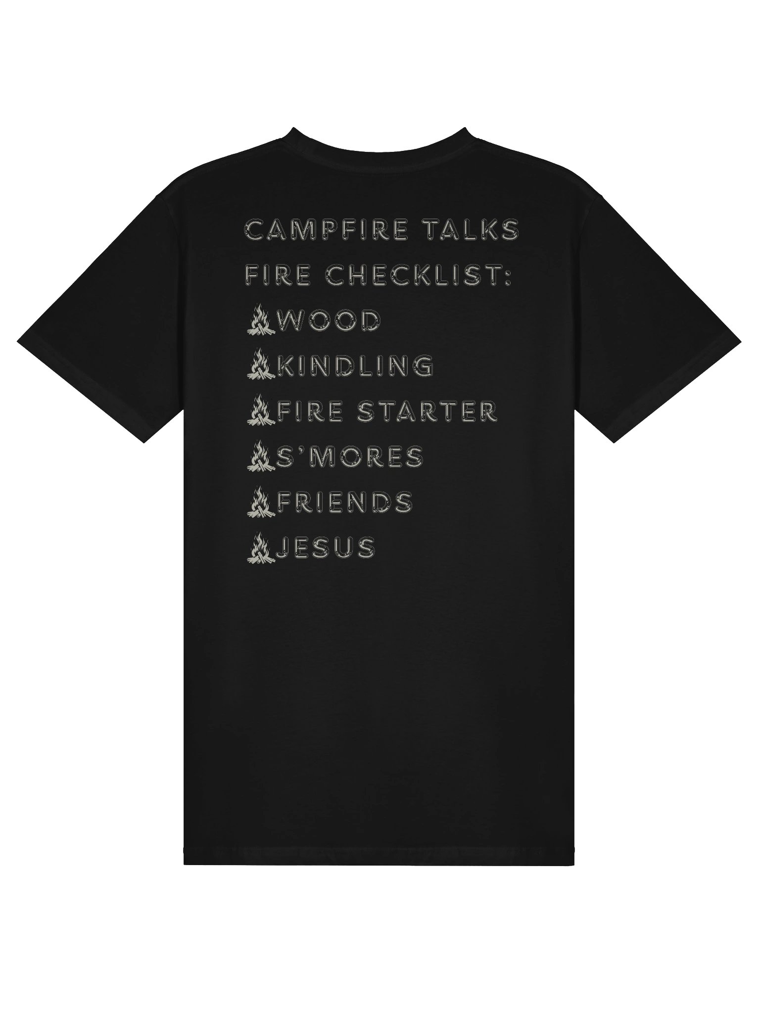 Campfire Checklist Tee product image (2)
