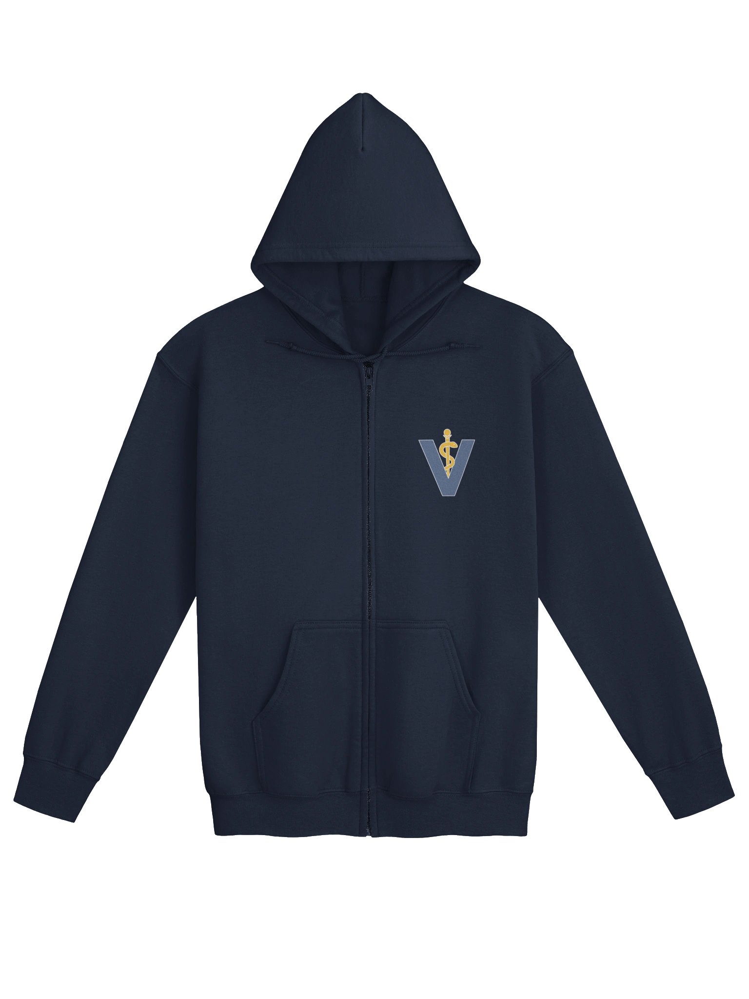 Veterinary Medicine - Never Forget Why You Started Navy Zip Up product image (1)