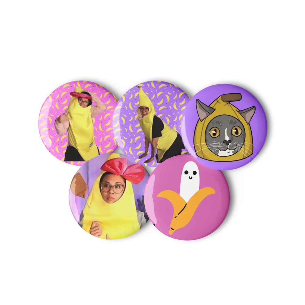 Bananathon Button Set product image (1)