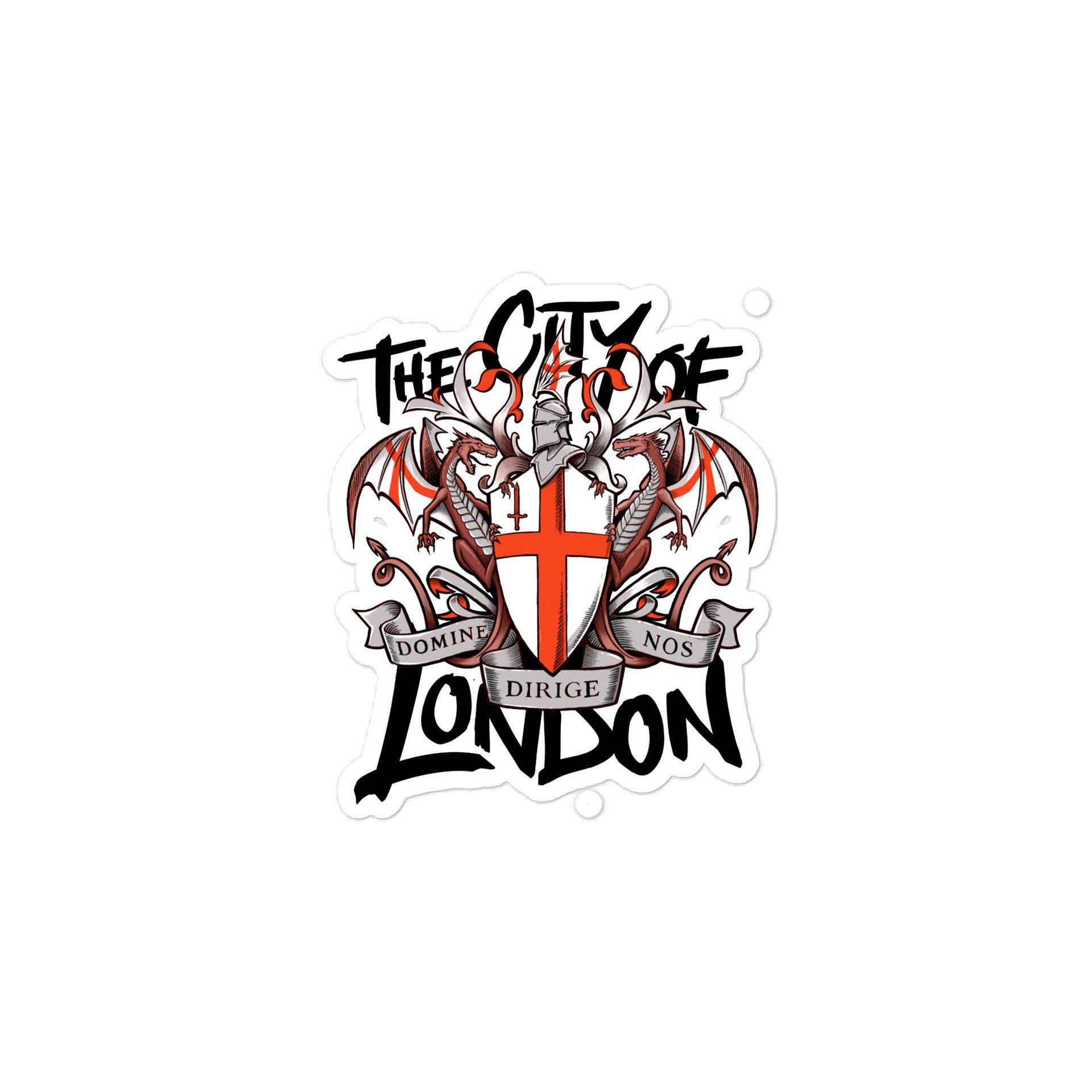City of London Coat of Arms Die-Cut Vinyl Sticker product image (1)