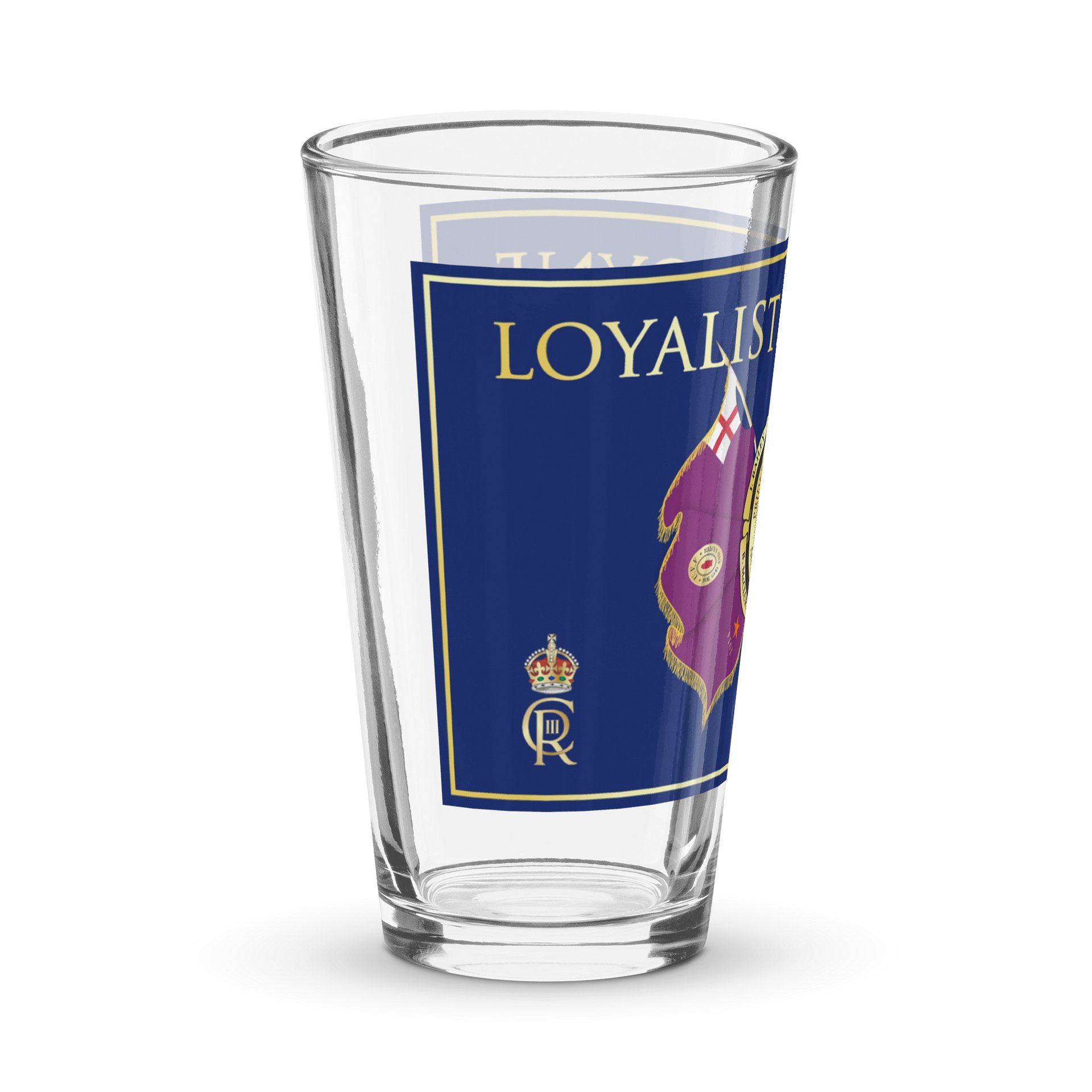 Loyalist Ardoyne Crest Shaker Pint Glass product image (3)