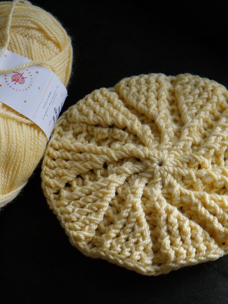 Whirl circle crochet pattern product image (1)