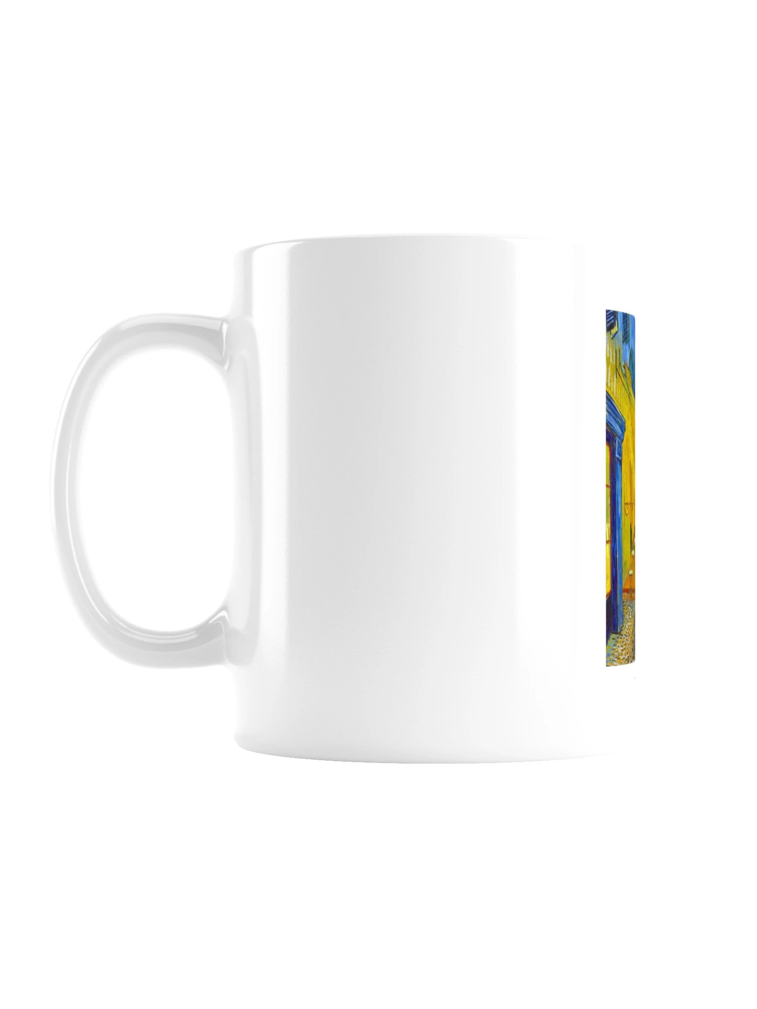 Café Terrace at Night — White Mug product image (1)