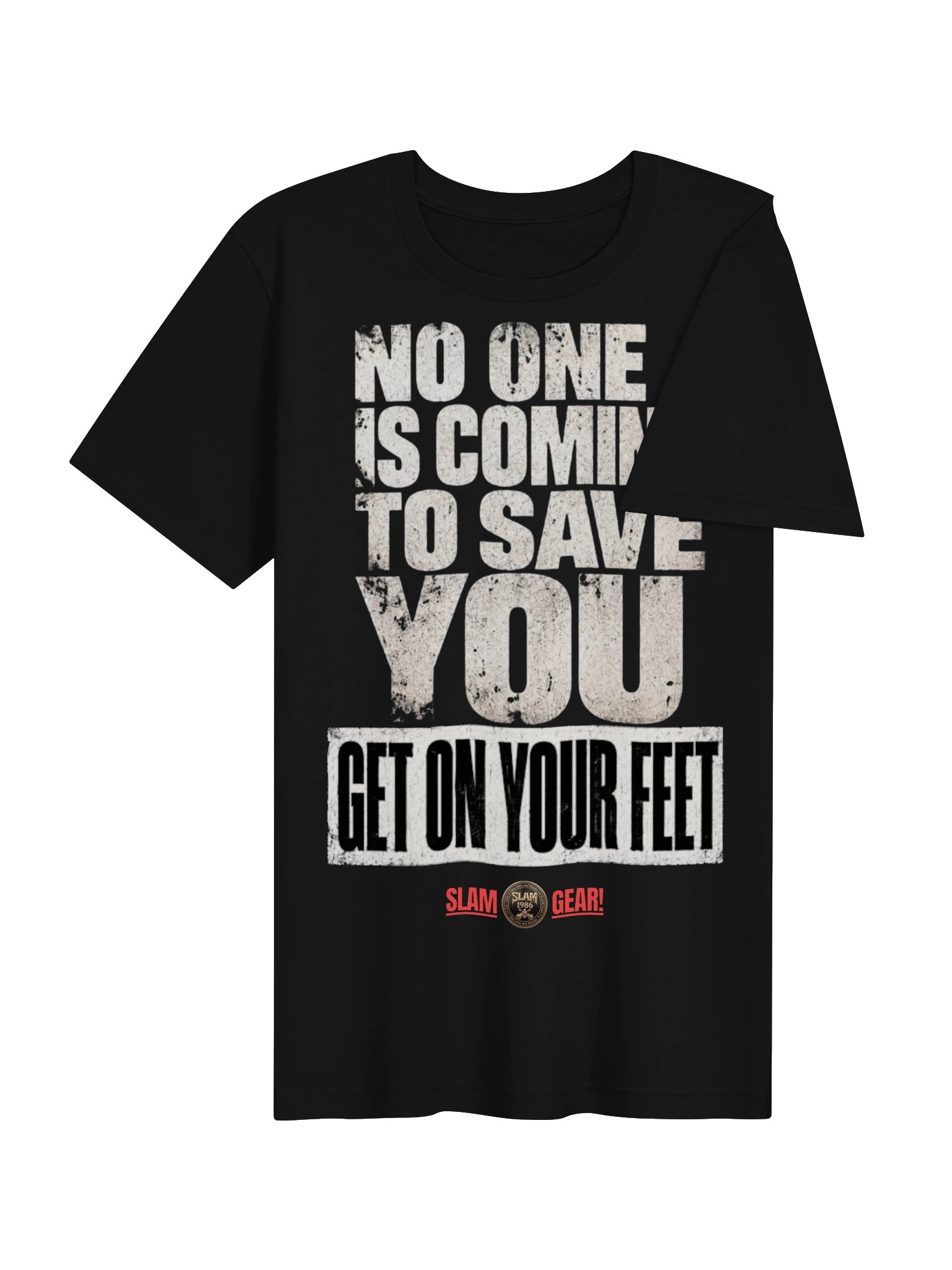 No One Is Coming to Save You Shirt from the SLAM "Burn It Down" Album Collection product image (5)