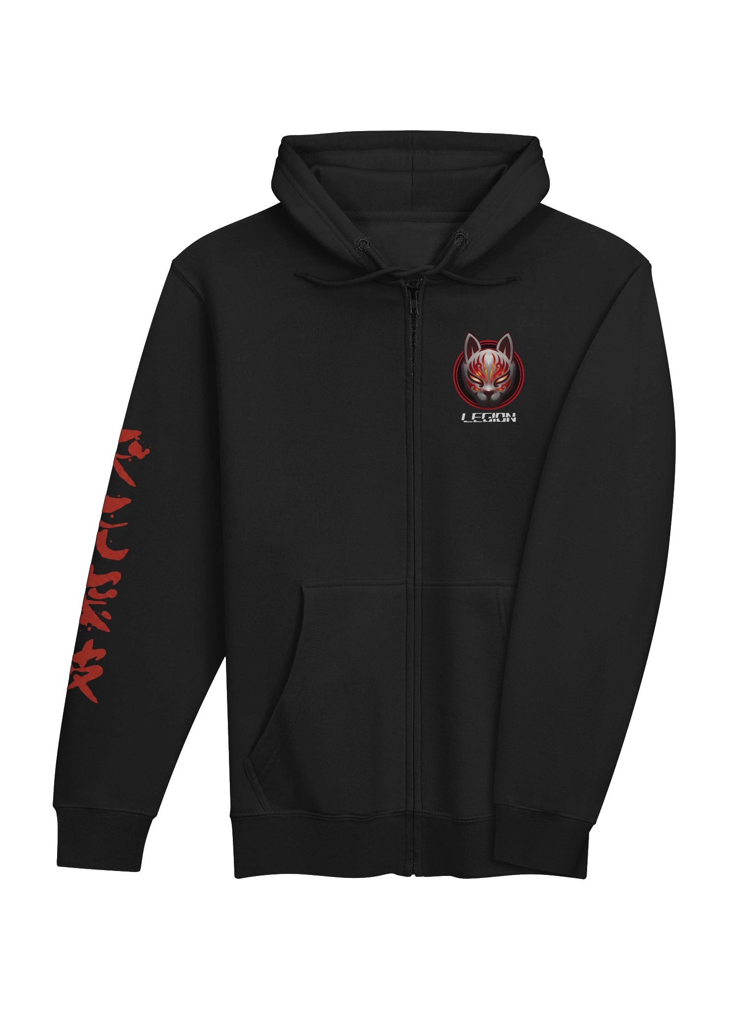 Kitsune Zip Hoodie product image (4)