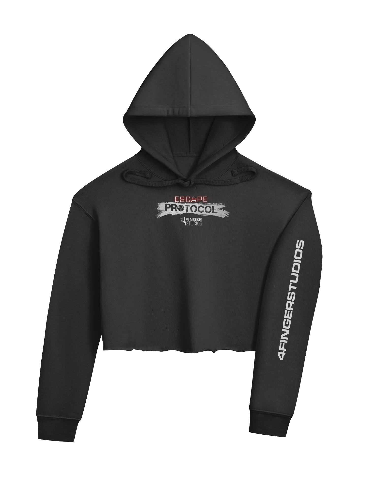 Escape Protocol Cropped Hoodie product image (4)