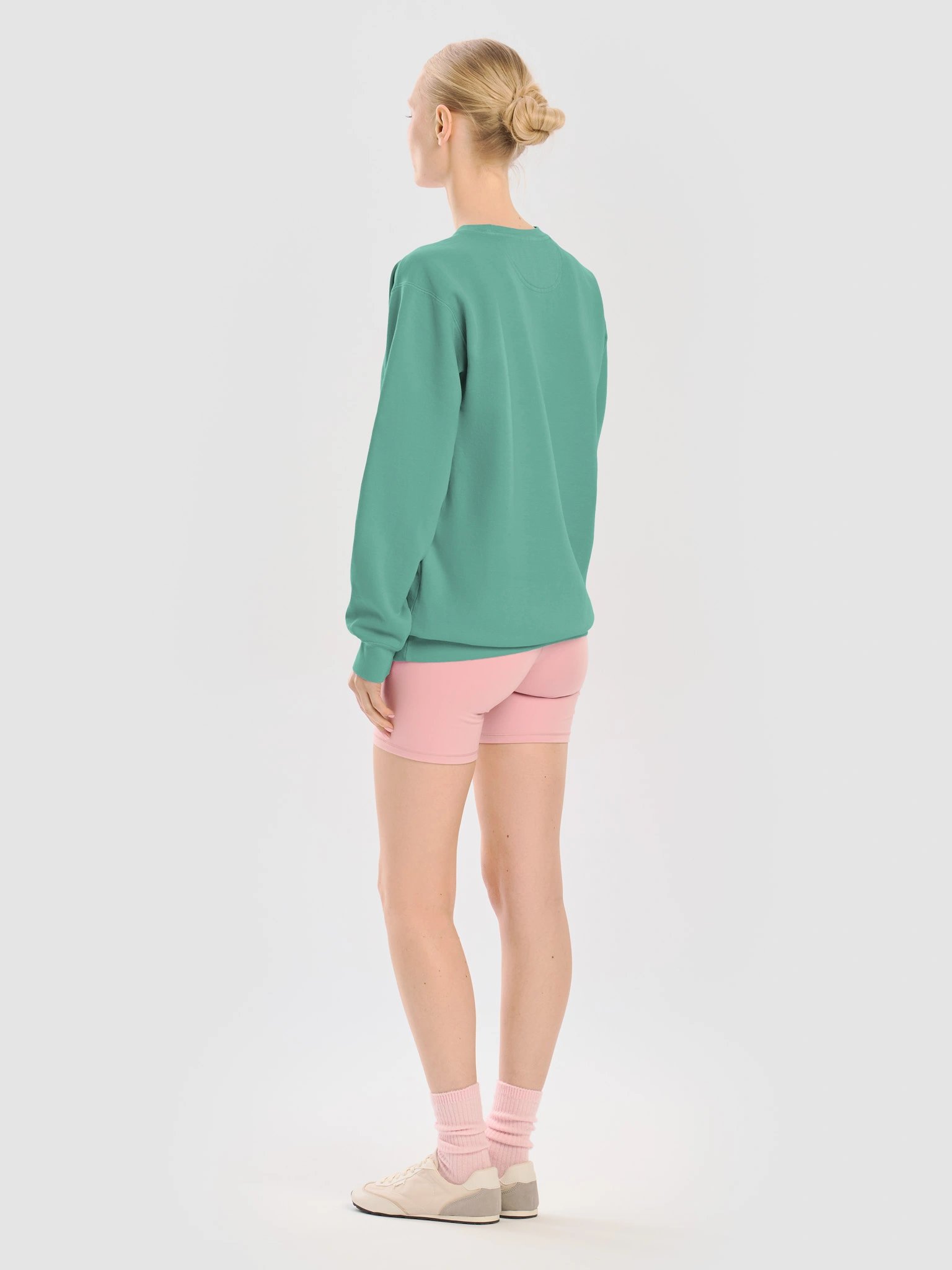 Dog Doesn't Bite Funny Chibi-Style Embroidered Premium Sweatshirt for Parson Russell Terrier(White & Tan) Owners product image (32)