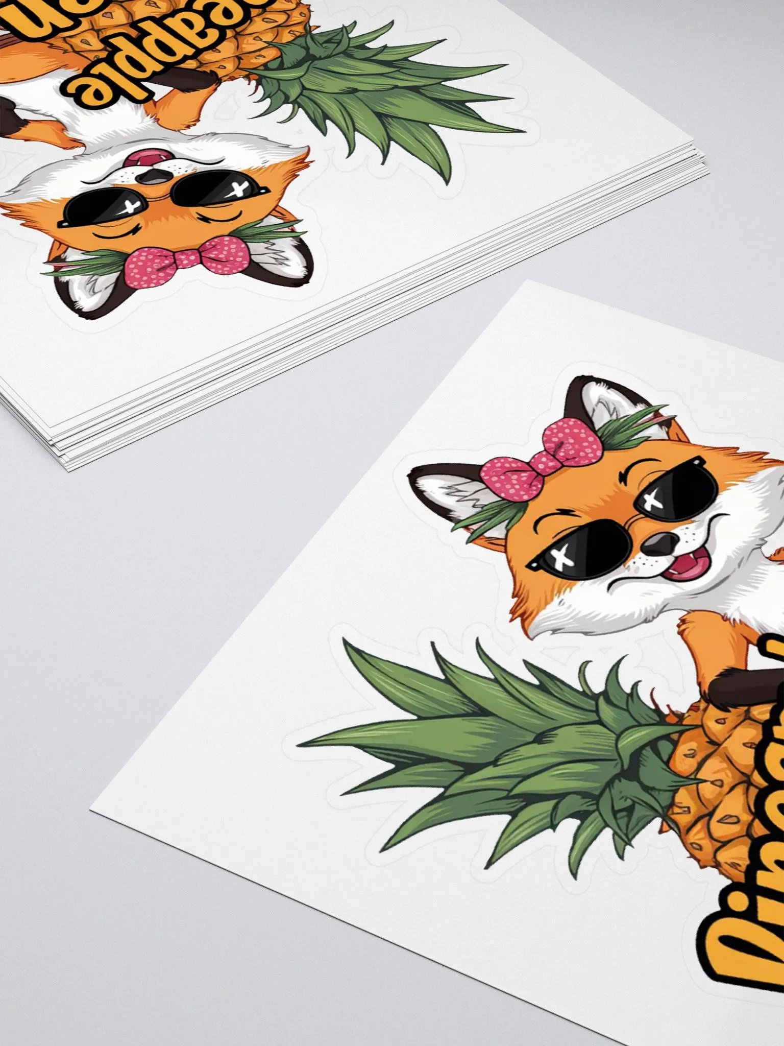 Pineapple Vixen Vinyl Sticker product image (10)