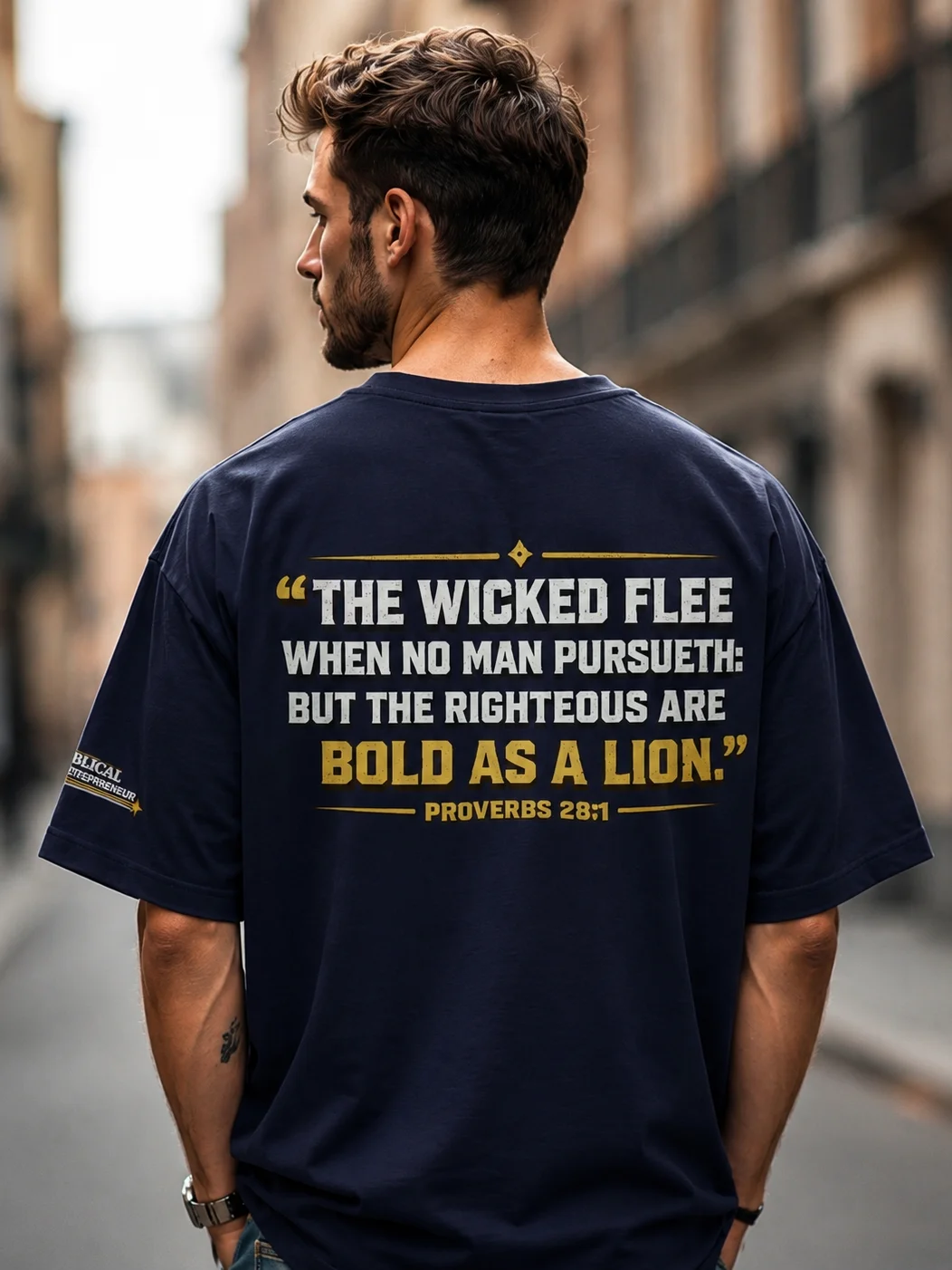 The Righteous Are Bold as a Lion Tee product image (4)
