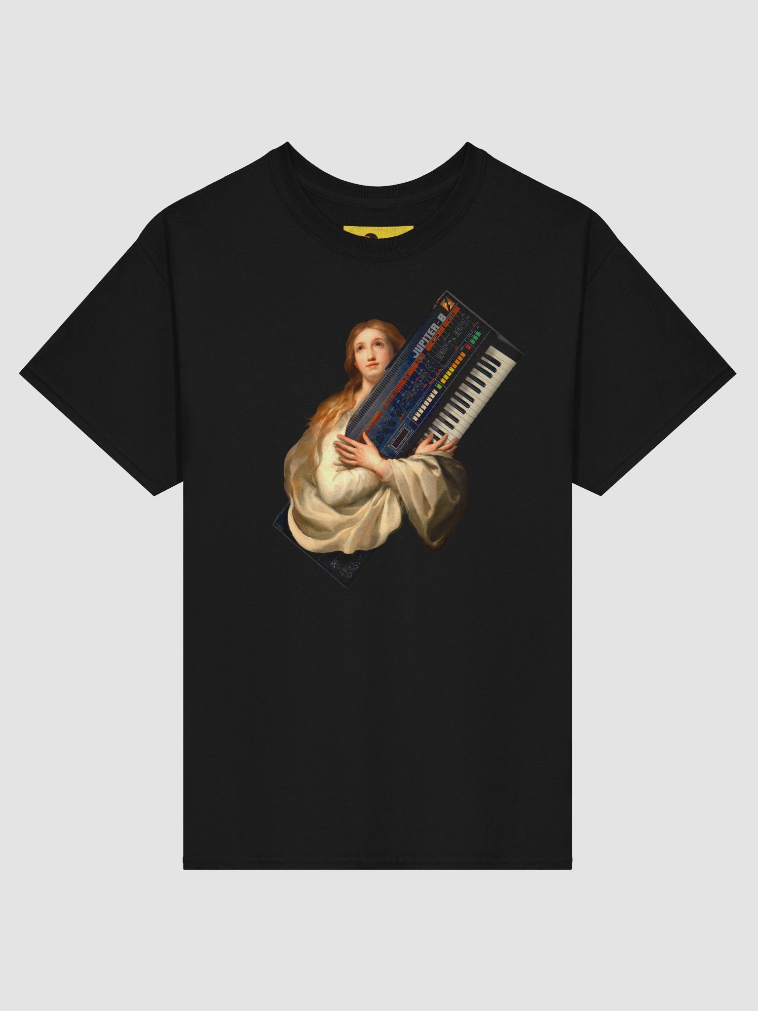 The Immaculate Jupiter Conception (JuPiter 8 Tribute) by Frank Fonik, Techno EDM Unisex t-shirt product image (2)