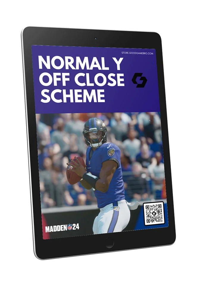 Madden 24 Normal Y Off Close Scheme product image (2)