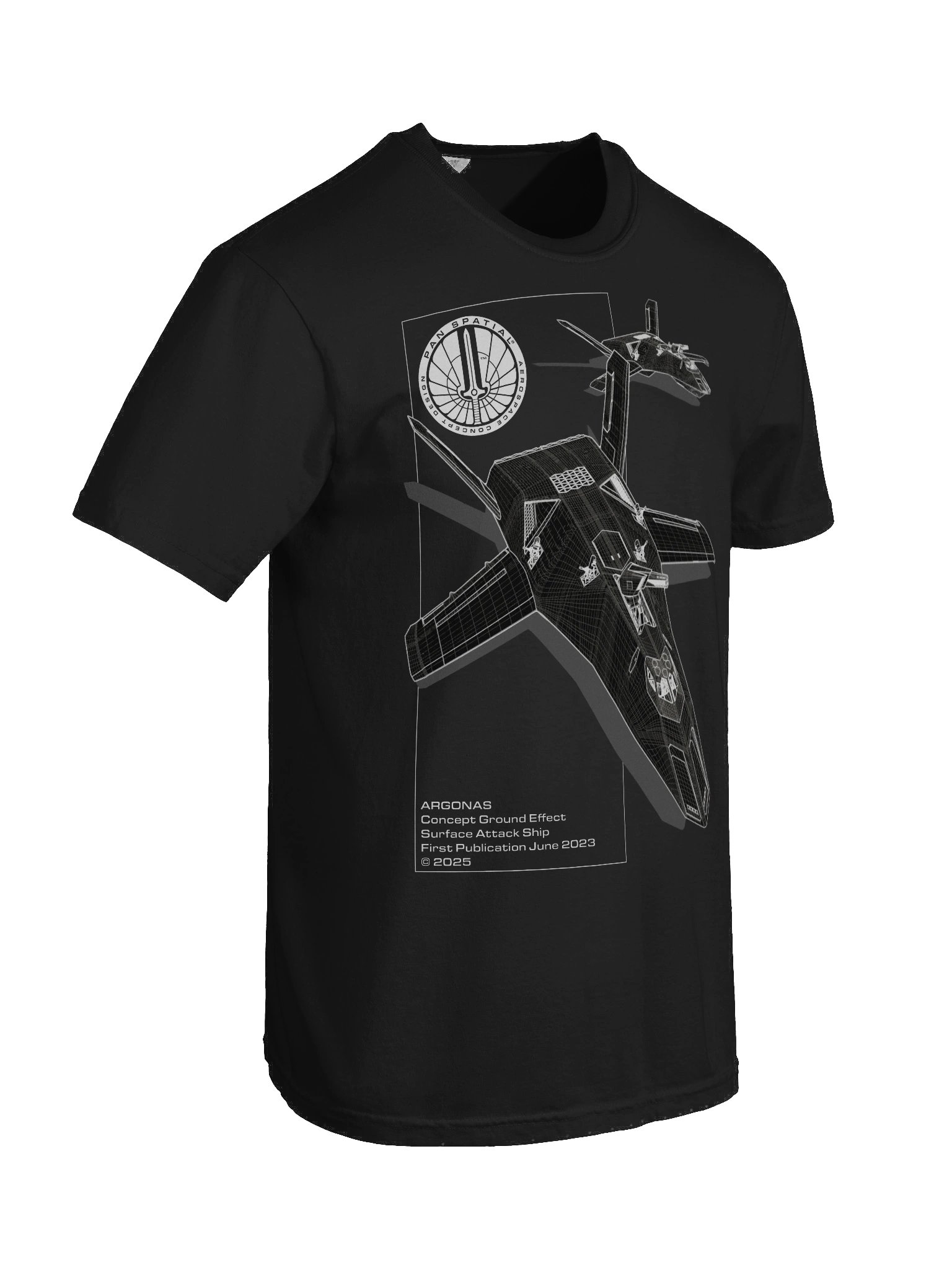 Pan-Spatial 'ARGONAS' T-shirt product image (8)
