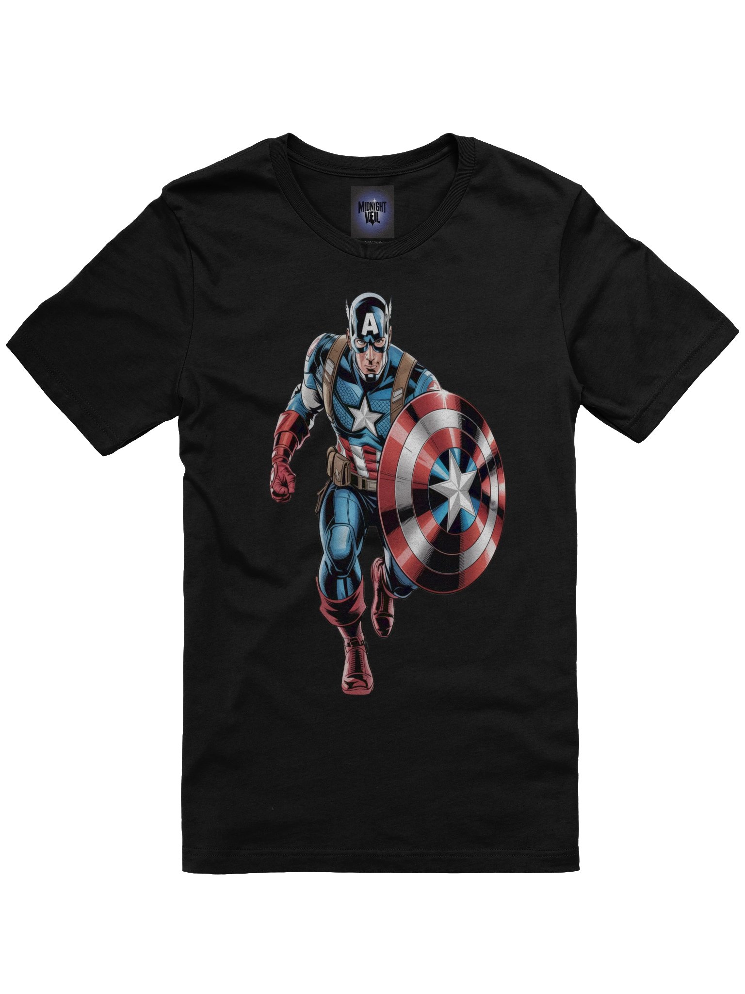 Vanguard Veil: Captain America Sentinel Sprint T-Shirt product image (3)