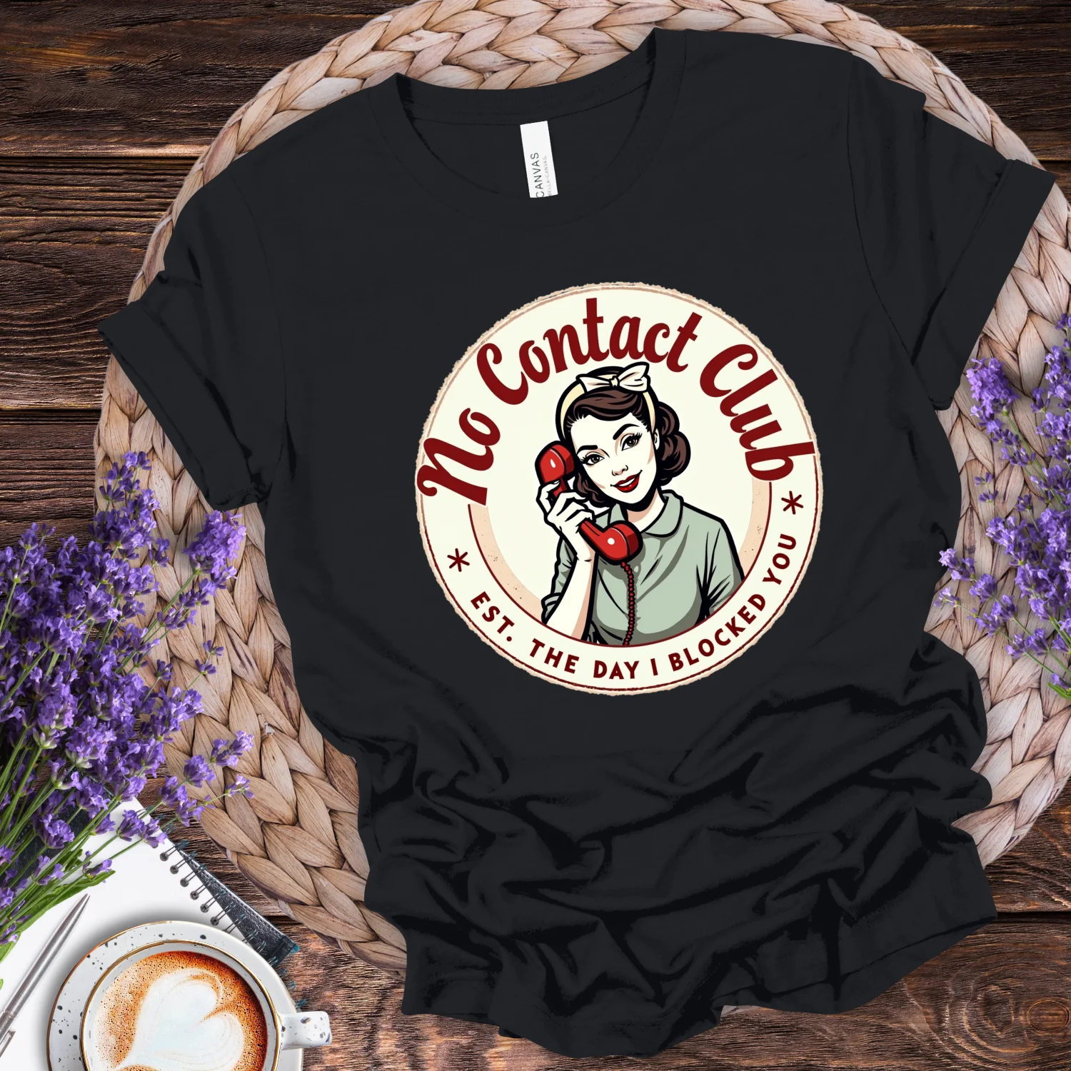 No Contact Club Tee product image (1)