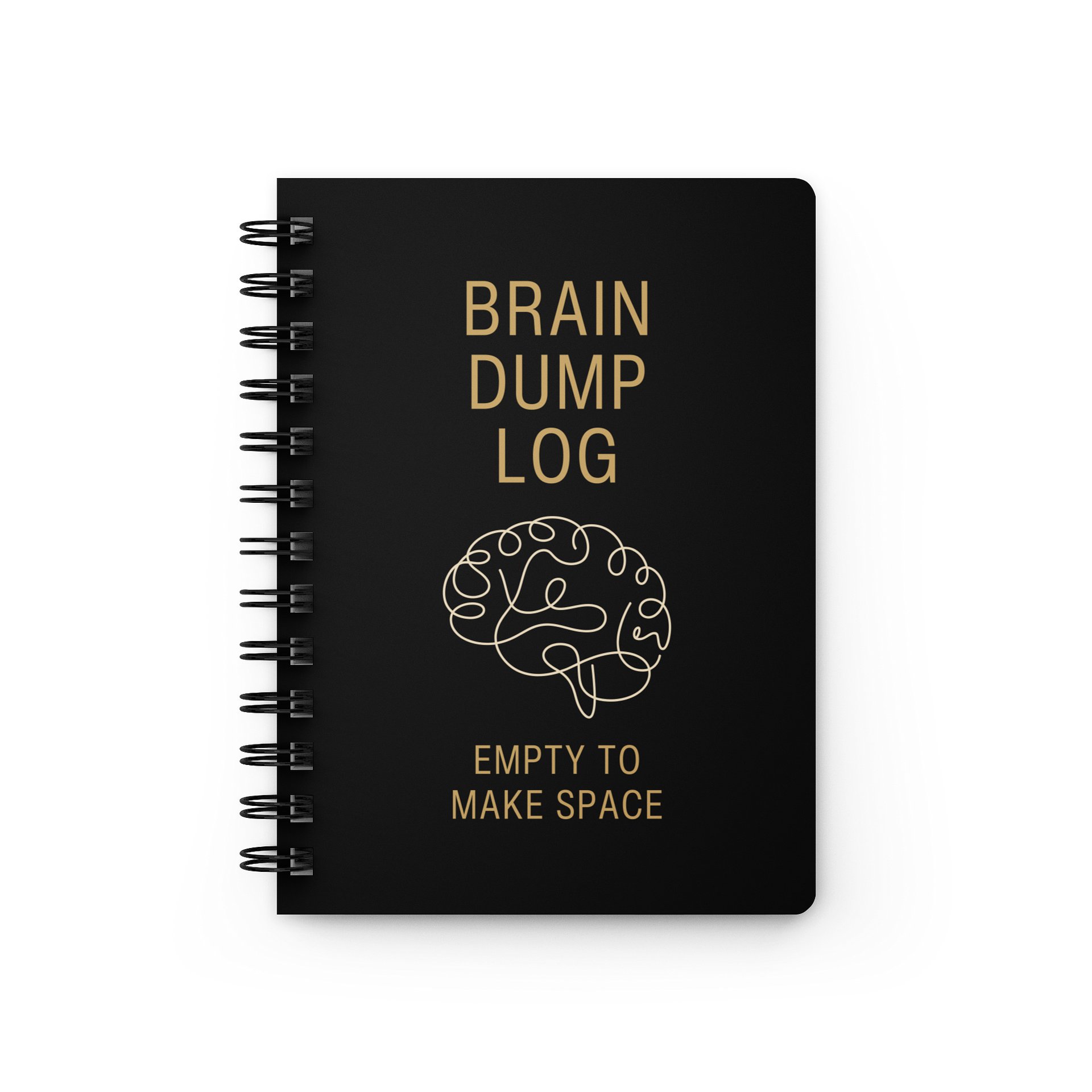 Brain Dump Log Notebook | ADHD Brain Fog & Chronic Illness Journal product image (1)