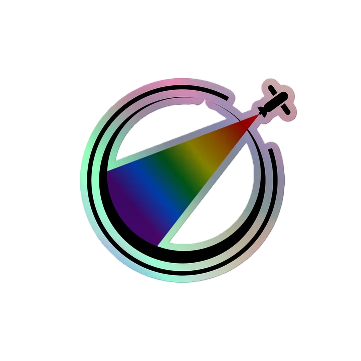 SpaceFromSpace Icon Holographic Sticker product image (2)