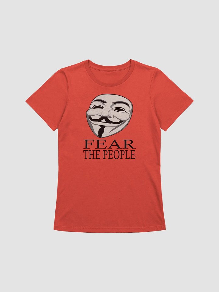 Fear The People - 02 - Black - Bella+Canvas Women's Supersoft Relaxed-fit T-Shirt product image (1)