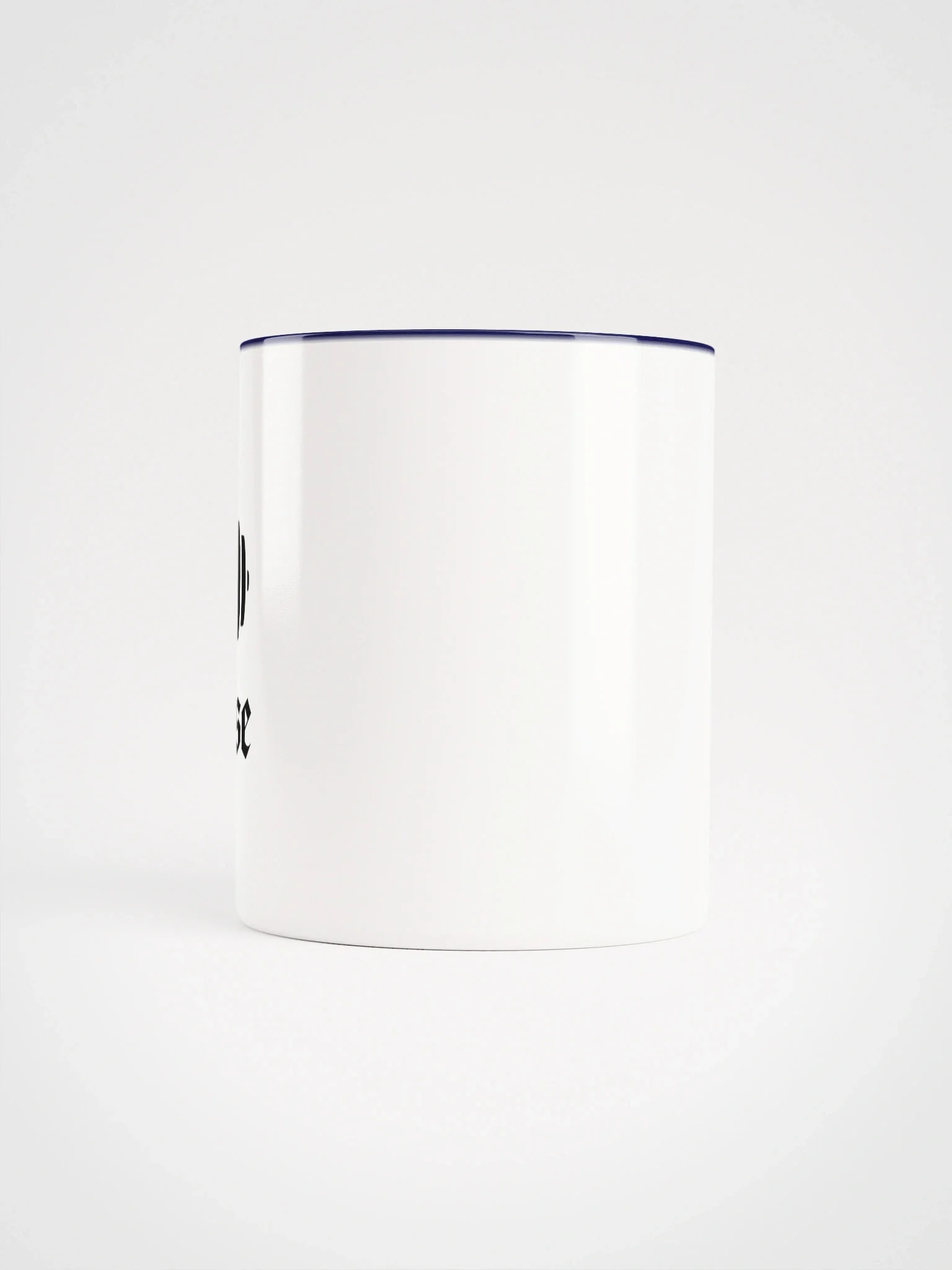 His House Ceramic Mug w/Color Inside - 11oz by His House