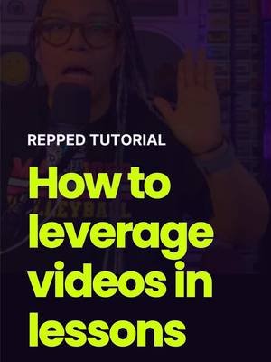 #ReppedFam, here is a tutorial on how to use our video player in the Repped Platform. Join us if you are not yet a member! Check out the bio for deets. #neurodivergent #entrepreneurship #techtok #tech 