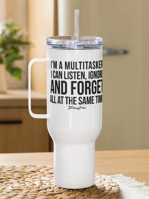 Multitasker Stainless Steel 40oz Travel Mug product image (3)