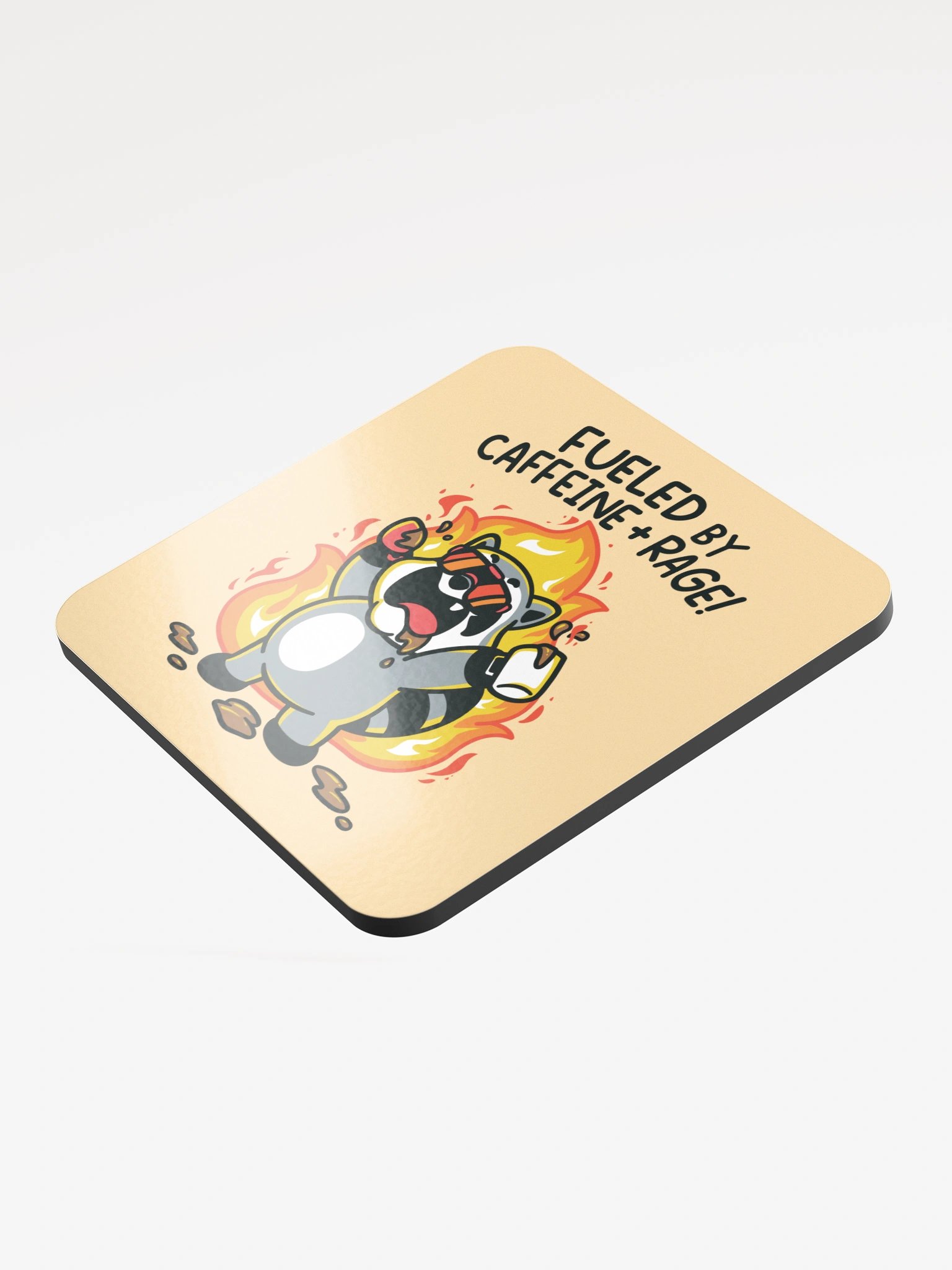Caffeine & Rage Coaster product image (3)