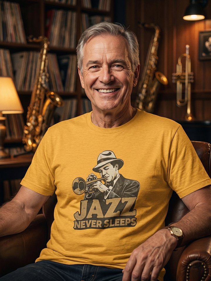 Jazz Never Sleeps Vintage Tee product image (52)