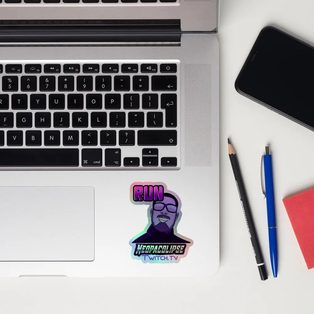 Run Holo Sticker product image (12)