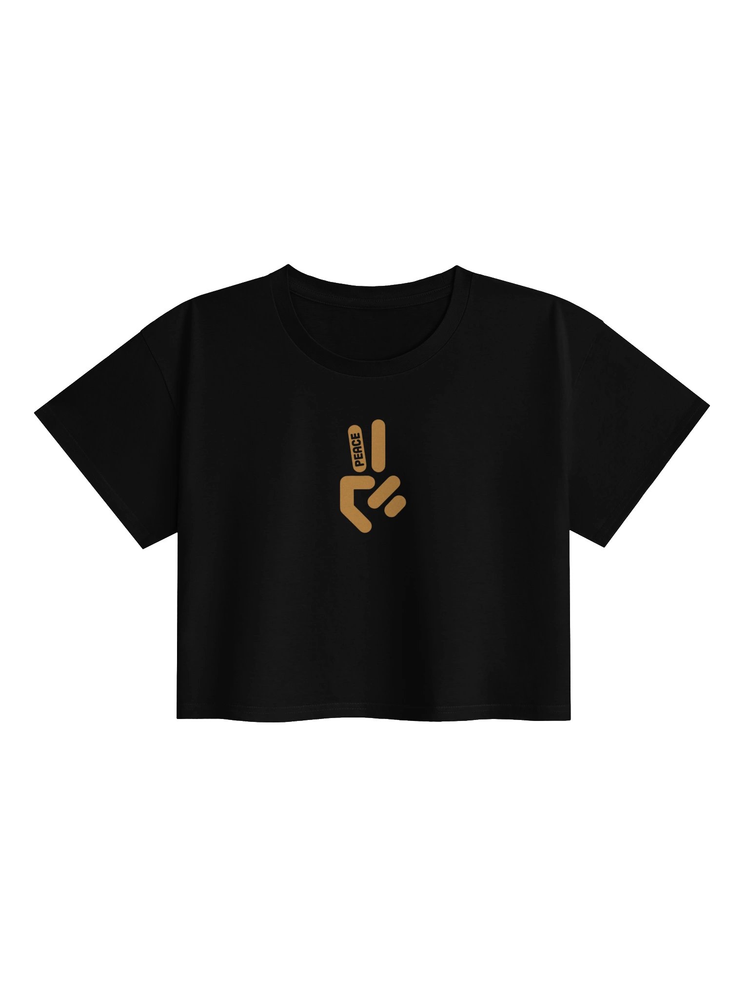 WyldFoxy Peace Premium Crop Top product image (1)