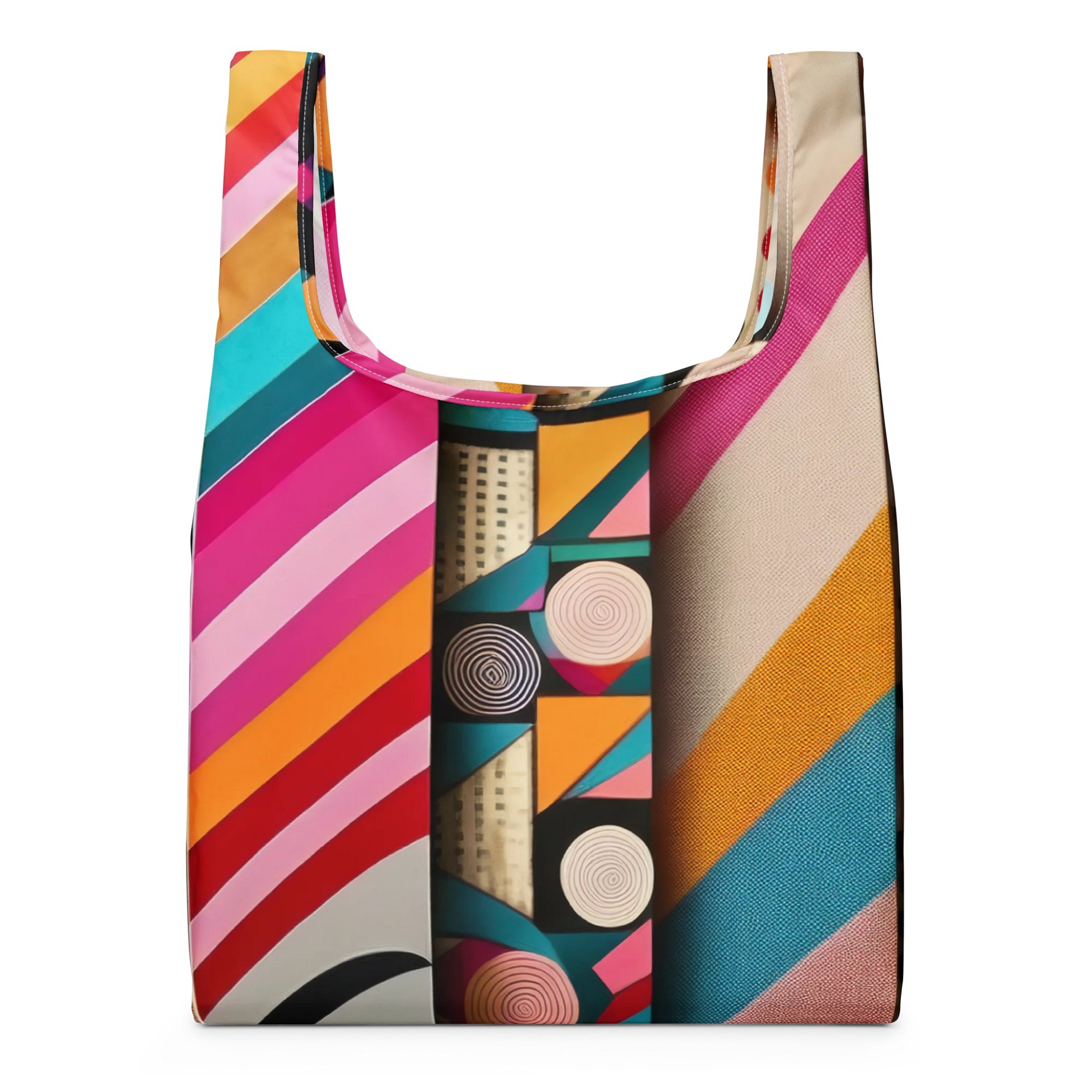 Vibrant Geometric Market Tote product image (1)