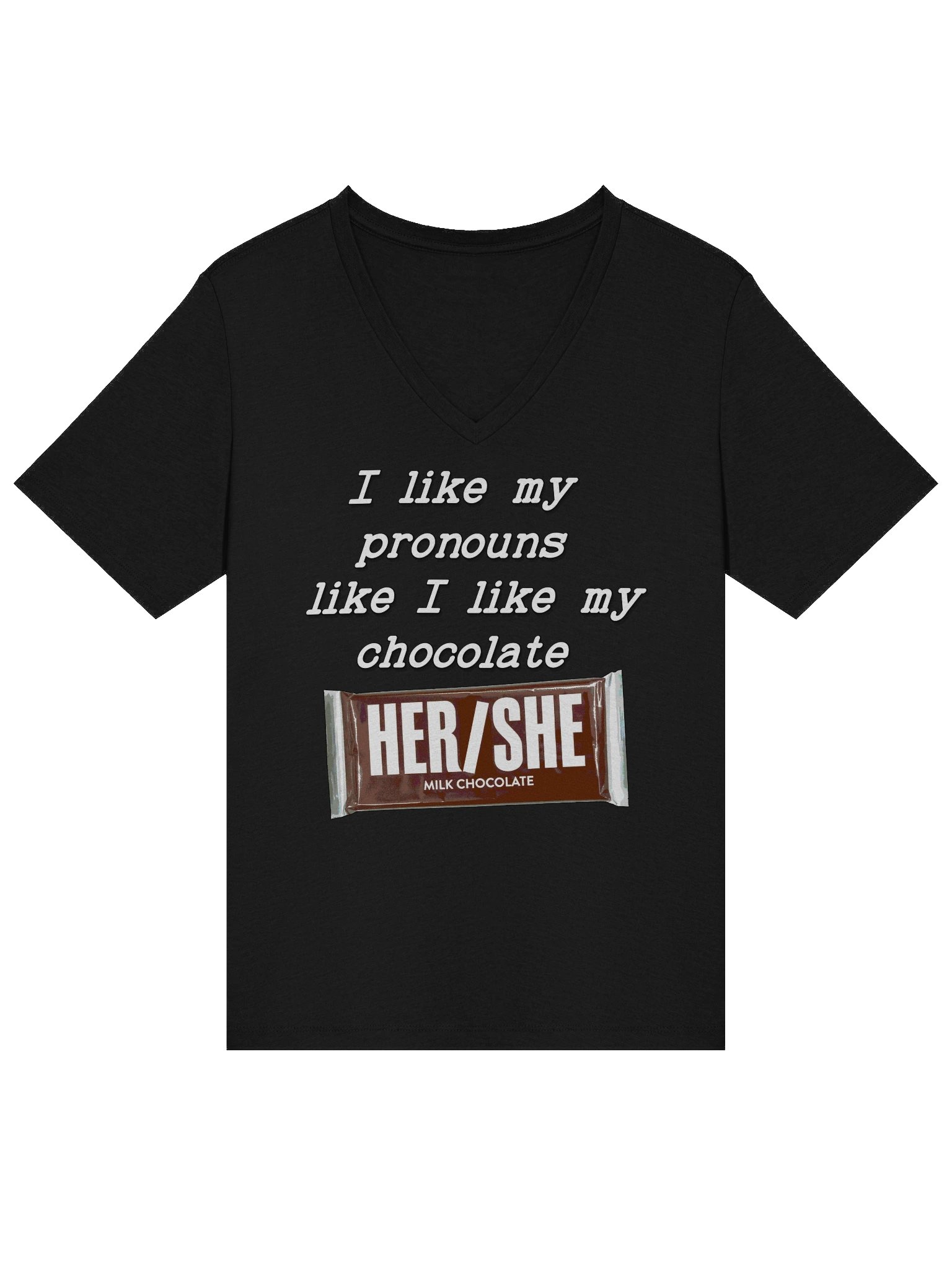 Her/She V Neck product image (91)
