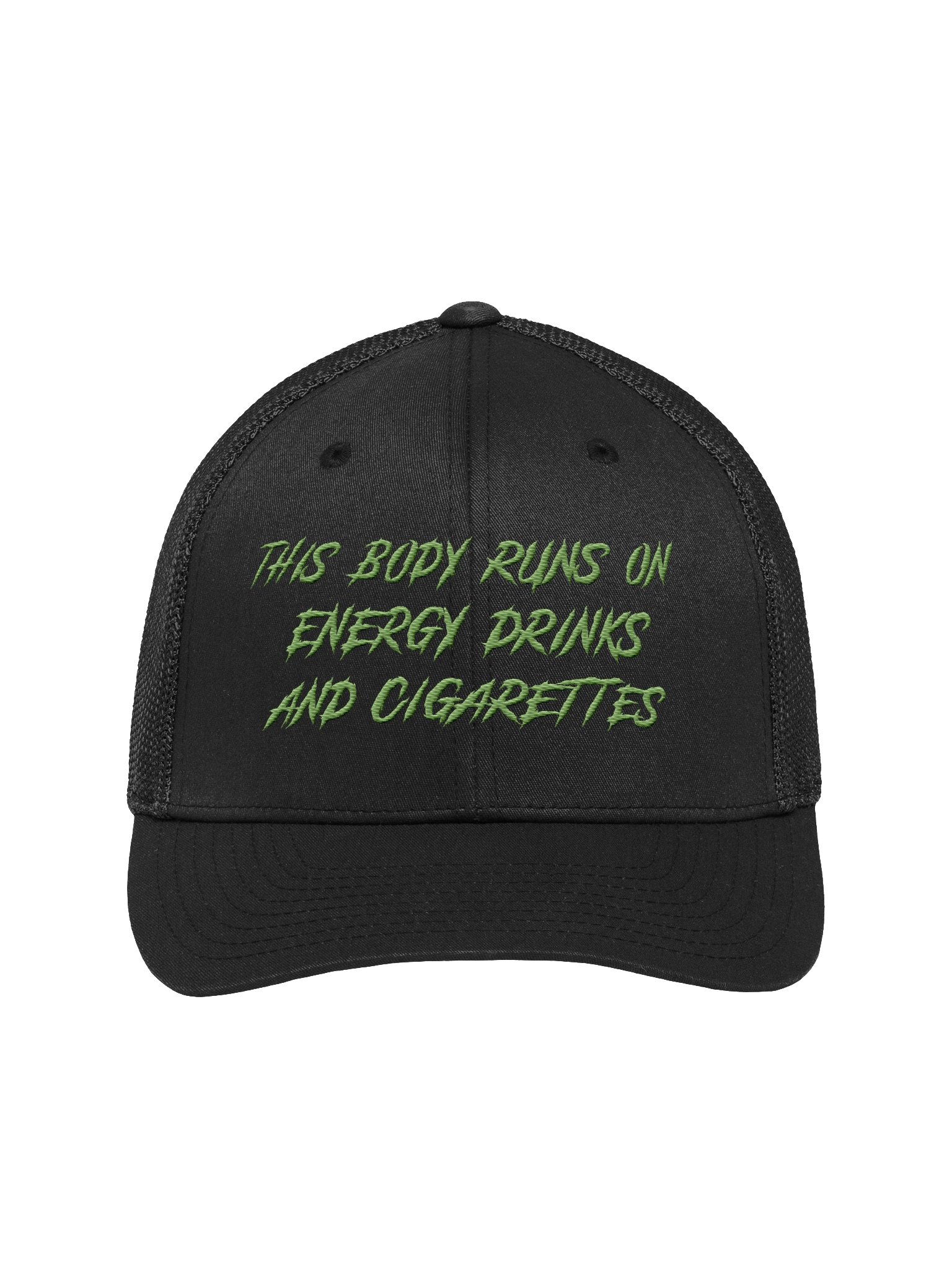 Energy Drink and Cigs Embroidered Hat product image (1)