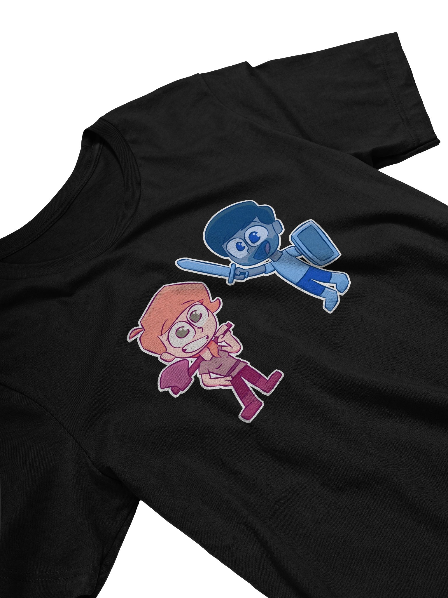 Chibi Best Friends | Soft Lightweight T-Shirt product image (2)