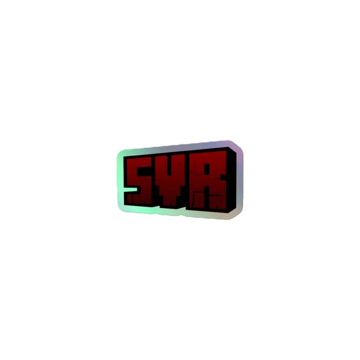 SVR Holo Logo Sticker product image (1)