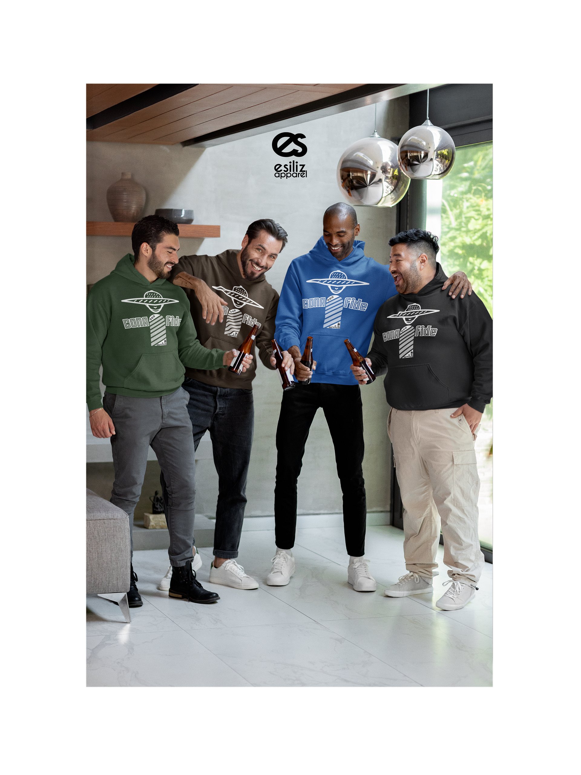 es BONA fide Gradient Hoodie product image (4)
